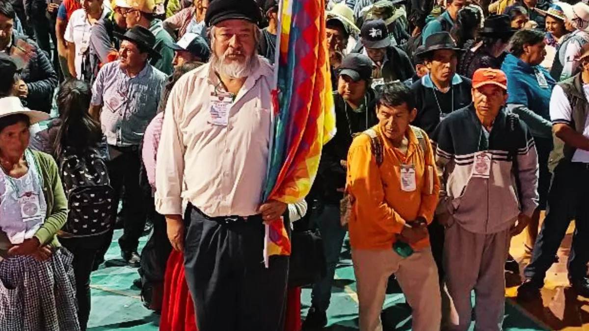 Feliciano Vegamonte y nueva directiva de la CSUTCB se comprometen a fortalecer la organización campesina