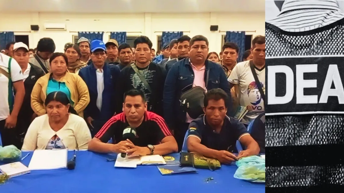 Federación Única Centrales Unidas acusa a Rodrigo Paz de abrir puertas a abuso y tortura con retorno de la DEA