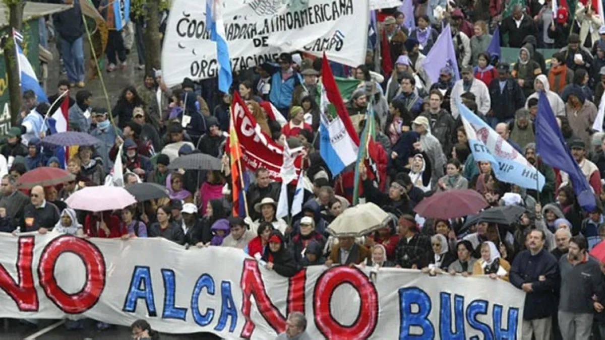 A 20 años del “No al ALCA”: América Latina conmemora en Mar del Plata la histórica defensa de la soberanía