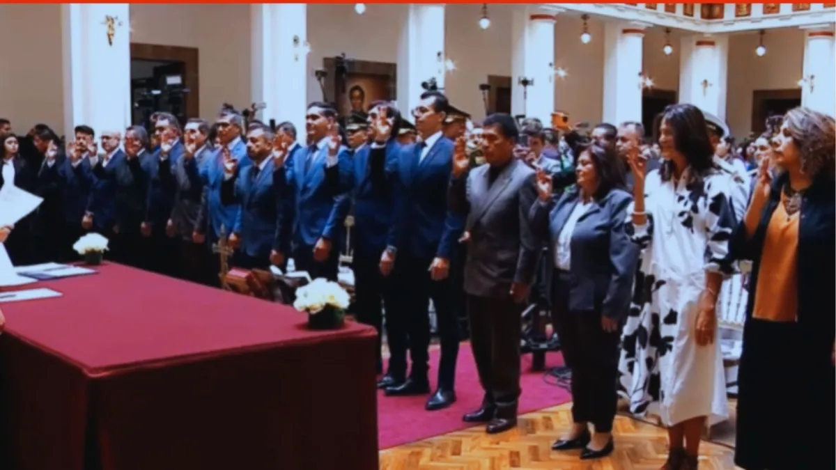 Exclusión indígena marca el gabinete de Rodrigo Paz