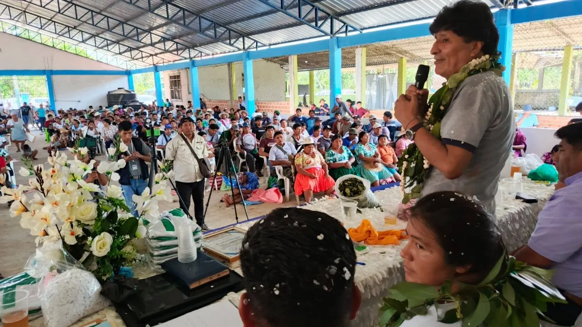Expresidente Evo Morales recuerda que la Constitución prohíbe la presencia de extranjeros armados en Bolivia y rechaza el retorno de la DEA