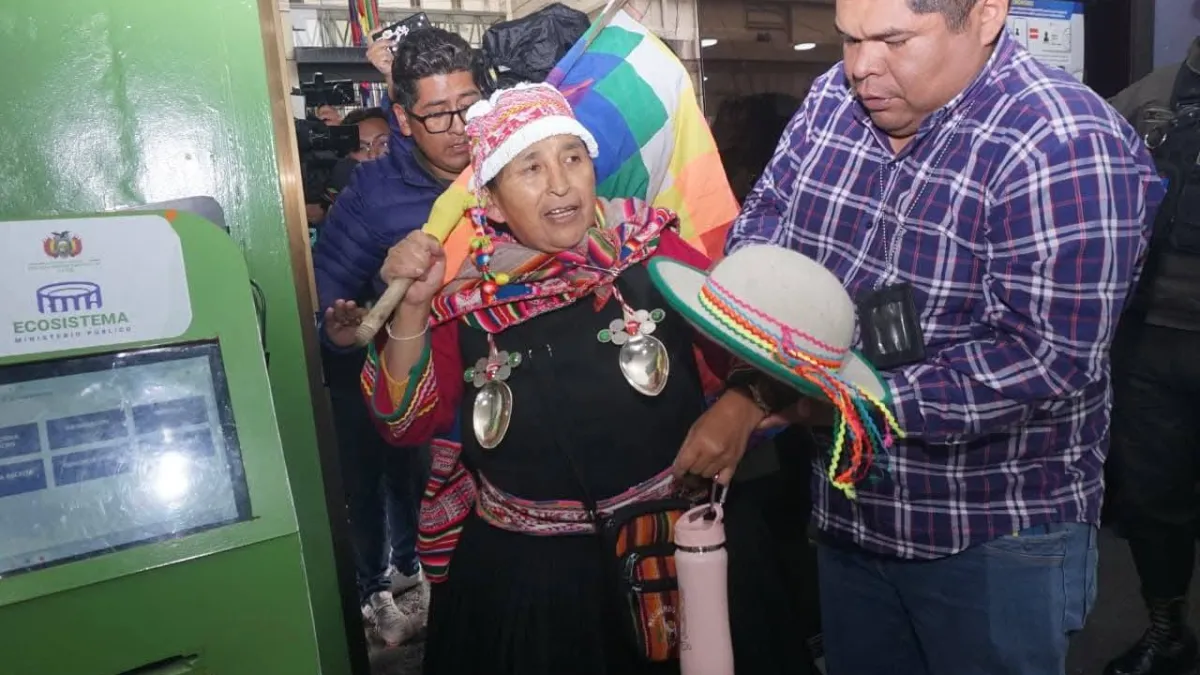 Lidia Patty exdiputada MAS clama inocencia y denuncia persecución política en caso Fondo Indígena