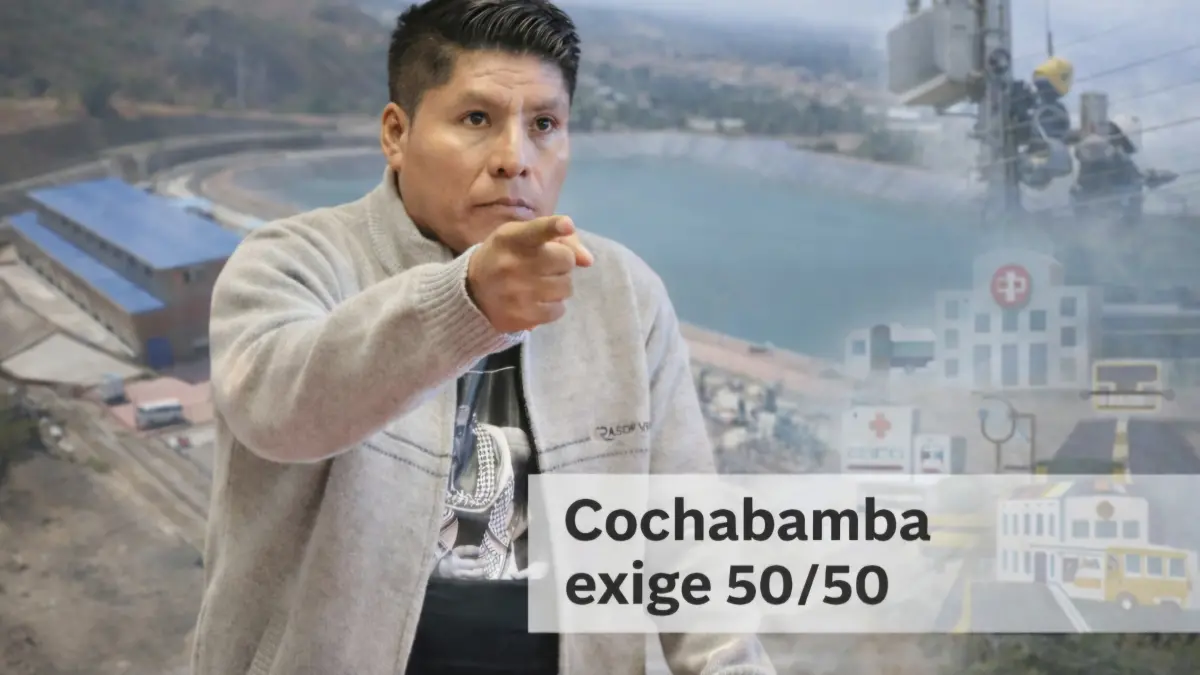 Leonardo Loza plantea exigir el 50-50 al Gobierno y apostar por minería y energía para sostener la Gobernación