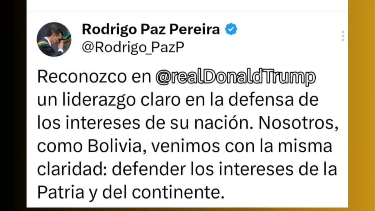 Morales: “Paz se arrodilló ante Trump