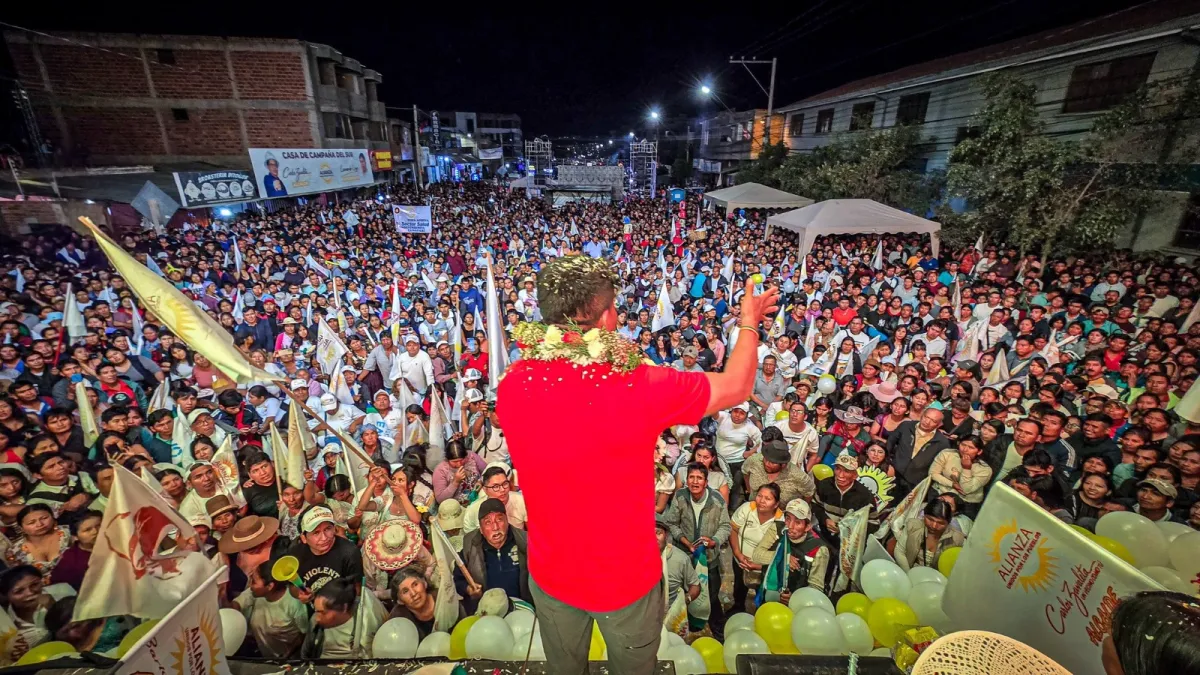 Mendoza: "Unidad imparable cerrará campaña en Sacaba y arrasará el 22M"