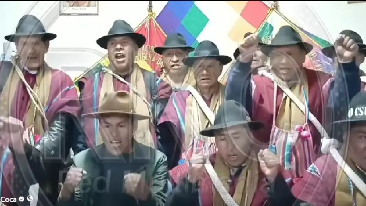 Ponchos Rojos de Camacho exigen renuncia del Gobierno y amenazan con radicalizar movilizaciones