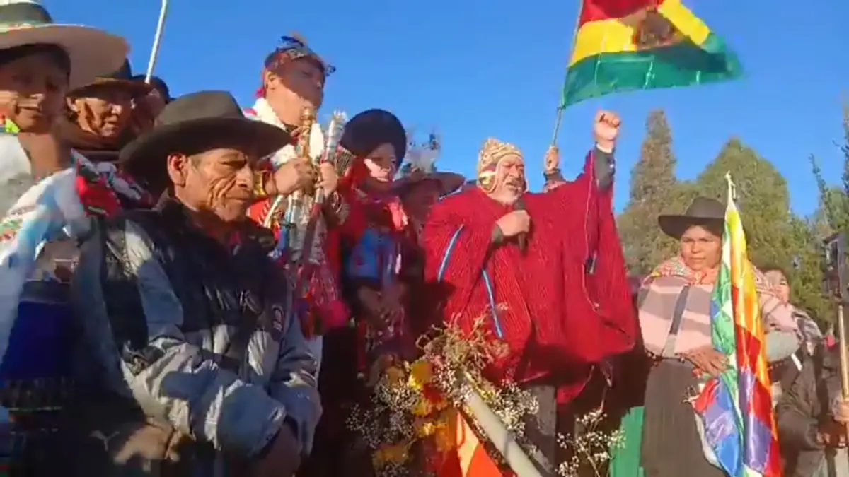 Feliciano Vegamonte: “Vamos a gobernar con el pueblo, porque Leonardo Loza representa a la Bolivia profunda”.